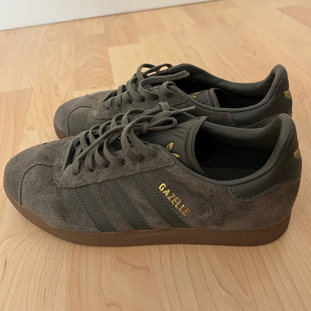- Adidas Gazelle Sneakers Grey/Brown Monochrome